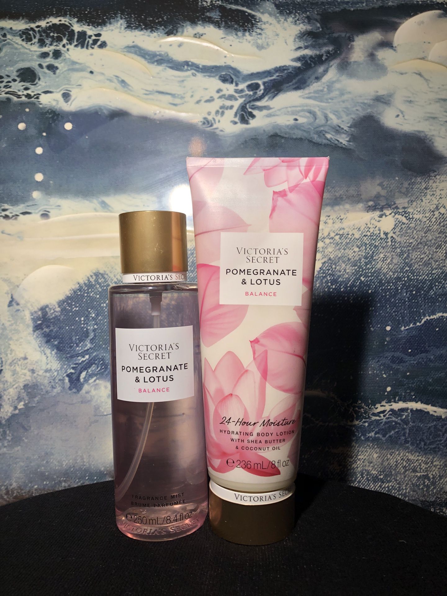 Victorias Secret Pomegranate And Lotus Body Cream And Spray