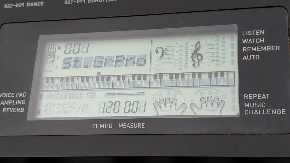 Casio CTK-3200 61 Key Portable Electric Keyboard Piano Black CTK3200 Learning Student Teaching Labeled Keys