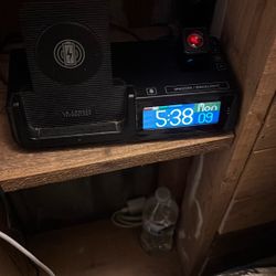 Alarm Clock W/ Phone Charger