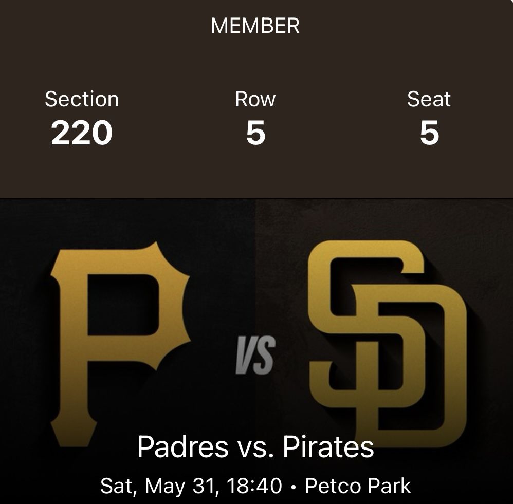Padres vs Pirates May 31, 2025