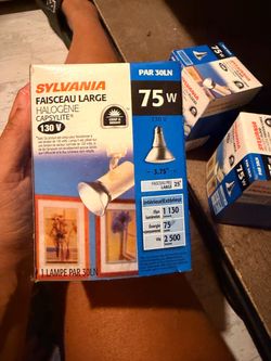 Sylvania Halogen Lightbulb 75W