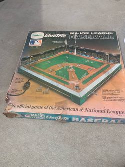 1970s Tutor Electric Baseball Game