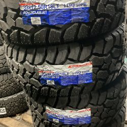 33x12.50R18 Atlander $200 Cada Llanta Instalada Y Balanceada