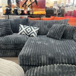 2pc Yeti Gordo Sectional 10.6 Ft X 6.5 Grey 10.6 Ft X 6.5 In Gun Metal Grey