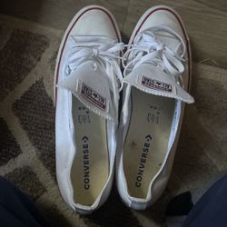 Converse Low White Worn 1 Time