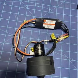 Avian 70-Amp Smart Lite Brushless ESC, 3S-6S: IC3 & Spektrum Avian 2(contact info removed)kv brushless motor