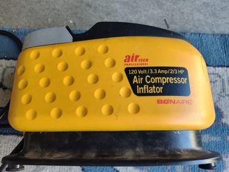 120 volt air compressor with attachment nozzles