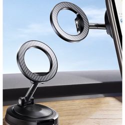 Car Phone Holder for MagSafe [All Surface Ready | 118+LBS Ultra Grip | 2400gf Strong Magnetic] 360° Adjustable Car Phone Mount, Phone Holders for Your