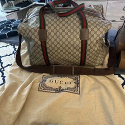 Authentic Gucci Travel Bag