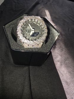 Iced out G Shock 🥶