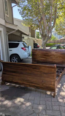 Cherrywood bed frame- California King
