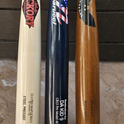New Wood Baseball Bats 