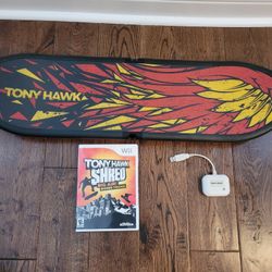 Wii Tony Hawk Shred Bundle