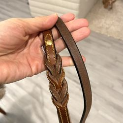 Soft Leather Dog Leash (6ft 1/2 Inch)