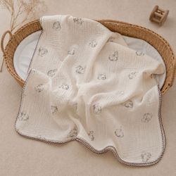Muslin baby blanket