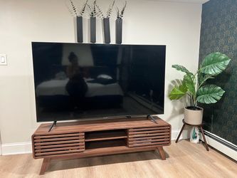 Mopio Ensley 59” Low TV Stand in Walnut