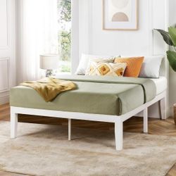 Mellow Naturalista Classic 16 Inch Solid Wood Platform Bed Full