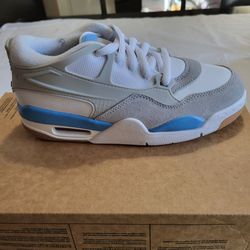 *NEW* Nike Air Jordan 4 RM White/Blue Size 5Y Women's 6.5