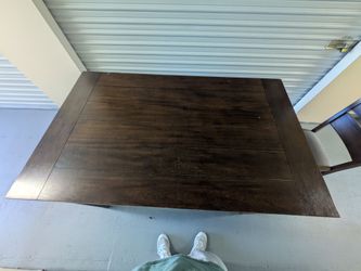 Dark Wooden Dining  Table