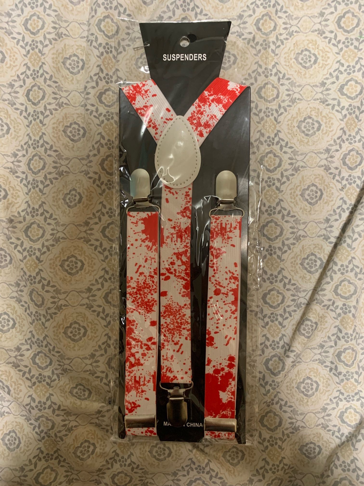 Bloody Overall Suspenders