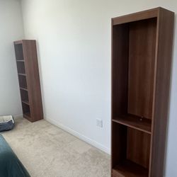 Two bookshelves 