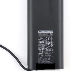 Genuine Dell 130W(watt) Tip 4.5mm Slim Power AC Adapter for dell Laptops 