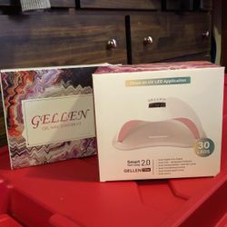 Gel Nail Kit With UV Led Nail Lamp