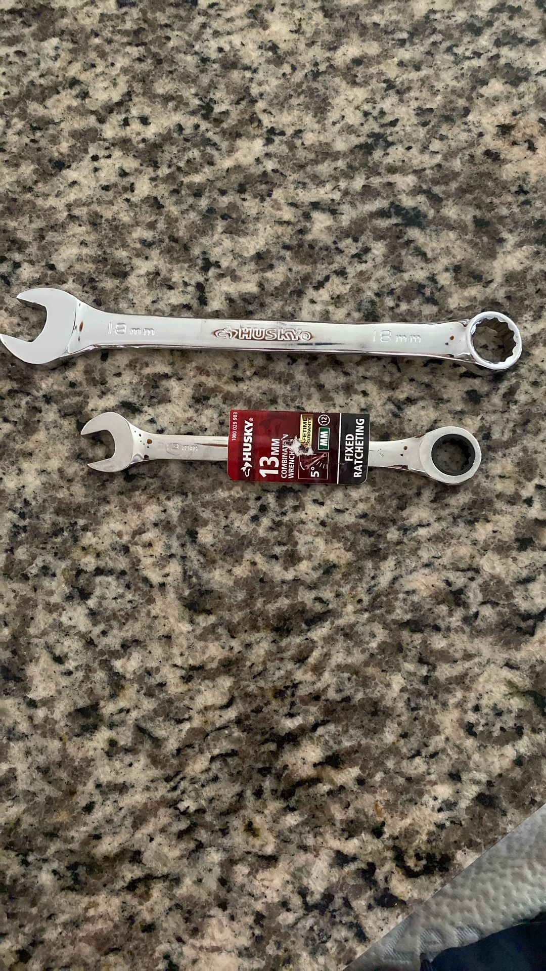Husky 13mm And 18mm Wrench