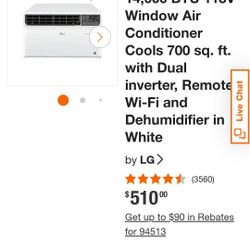 LG WINDOW AC