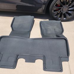 Tesla Model Y Three Peice All Weather Floor Mats