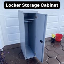 4ft Metal Locker Storage Cabinet (NO KEYS) PickUp Today Available 