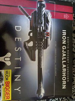 Destiny- exotic rocket launcher Iron Gjallarhorn