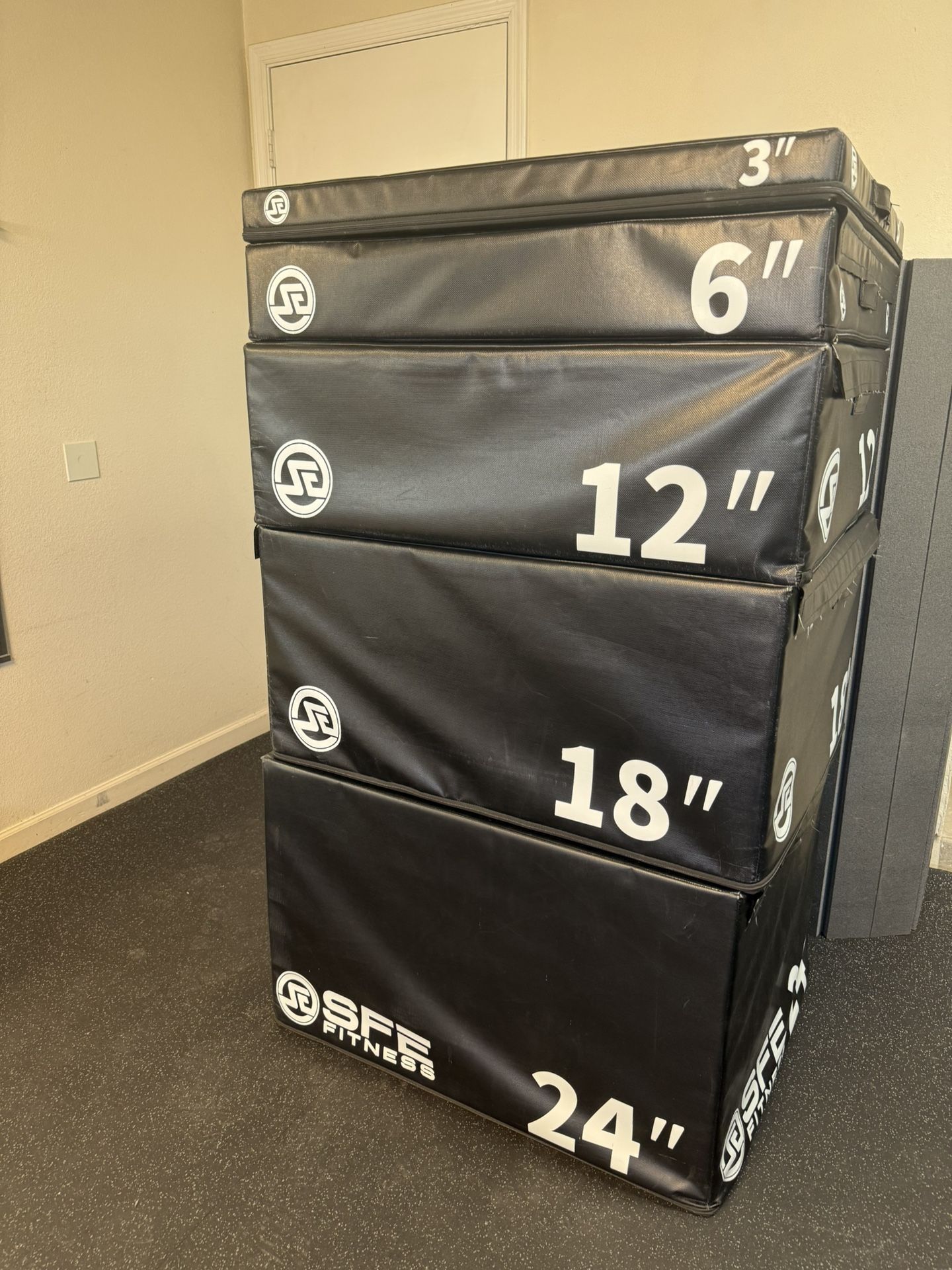 SFE Fitness Stackable Plyo Box Set