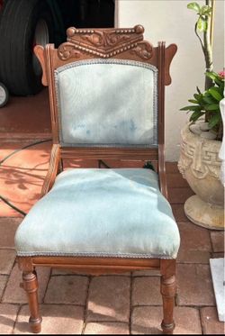 Antique Side Chair  East Lake 1880s