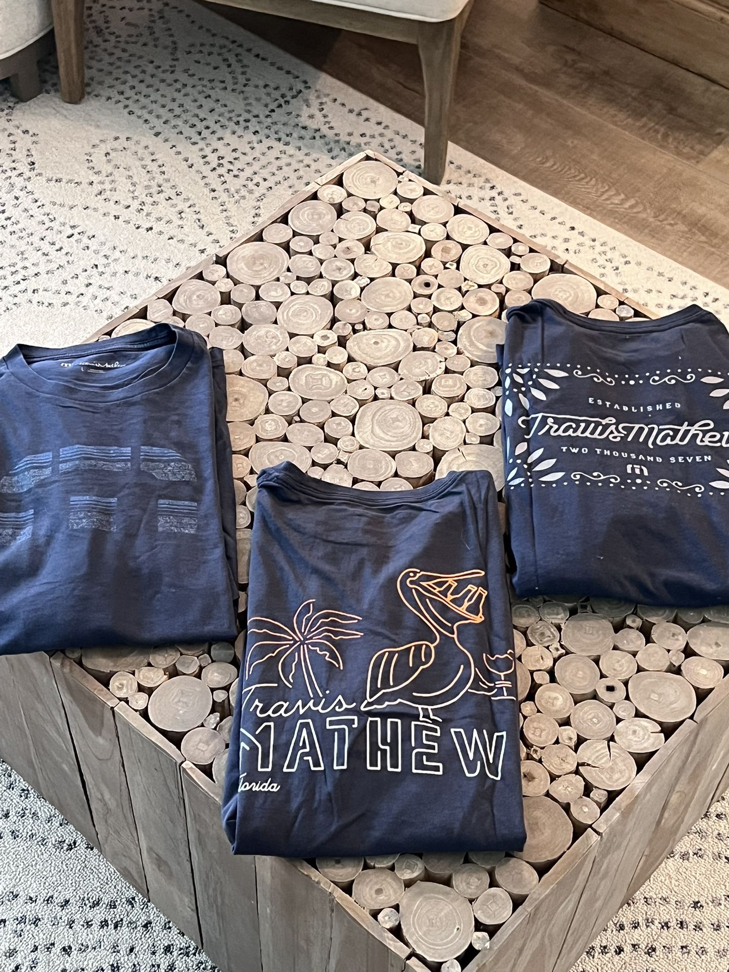 Set Of 3 Travis Mathew Men’s T Shirts Size Large