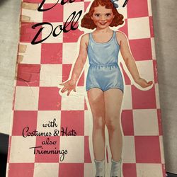 Vintage paper dolls
