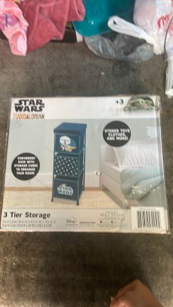 Star wash 3 tier storage