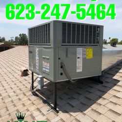 New AC Install 2•3•4•5 Ton Heat Pump Split System Heatpump Furnace Gas