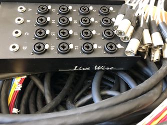 Livewire 20 ch pro audio snake