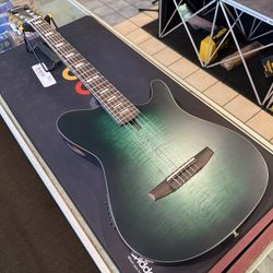 Ibanez FRH20FMN Deep Emerald Green Thin-Body Classical Acoustic Electric Guitar NEW!