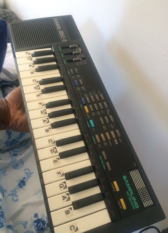 Casio SK-1 sampling keyboard