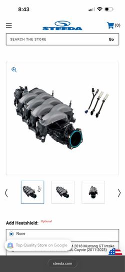 Steeda intake manifold 2015-23 mustang gt