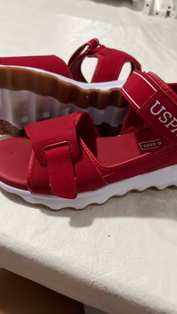 Women's Sandals USPOLO ASSN. Red Size 7