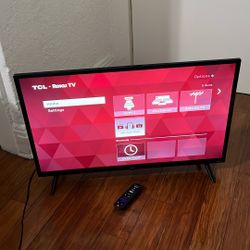 32” TCL Roku TV
