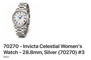 70270 - Invicta Celestial Women's Watch - 28.8mm, Silver