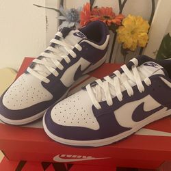 nike dunk purple sz11
