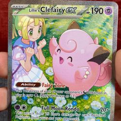 Lillie’s Clefairy ex 184/159 Journey Together 