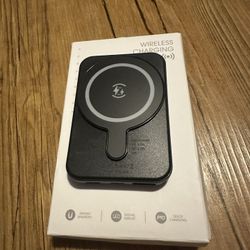 10000mah Magnetic Power Bank Usb-c Black New