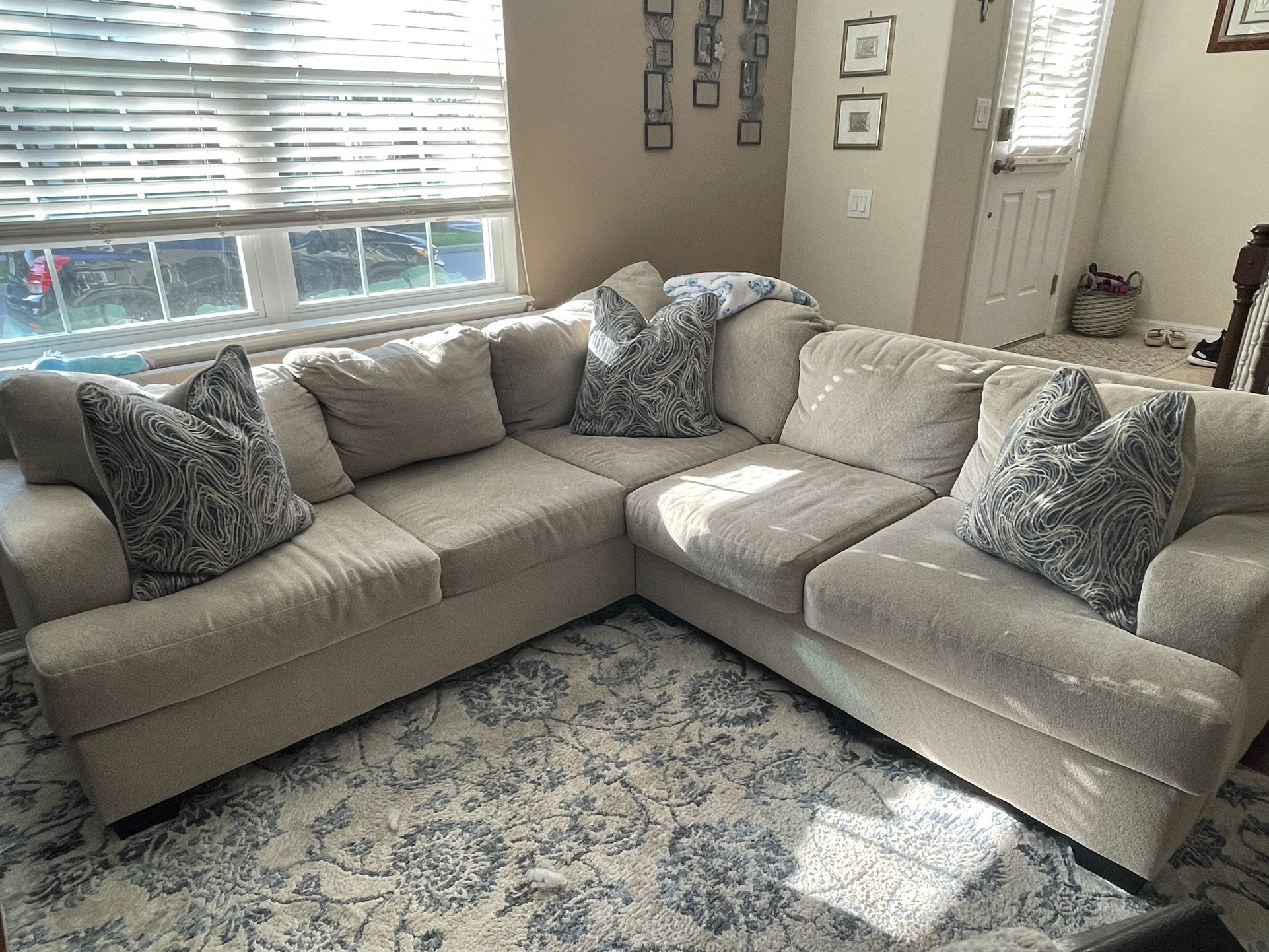 Ashley’s Furniture Sectional Couch 