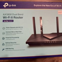 TP-Link AX1800 WiFi 6 Router V4 (Archer AX21)